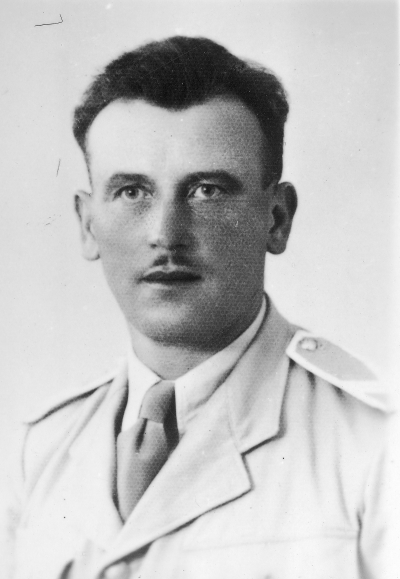 Serg. maggiore Jan Sienko, il capo della 4. Compagnia del 3. Battaglione, della 3. Div. Fucilieri dei Carpazi.