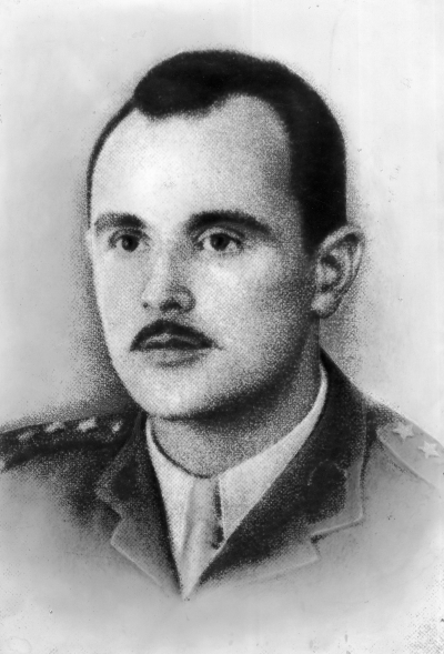 Capt. Ludwik Rawicz-Rojek of the 1st Brigade of the 3rd Carpathian Infantry Division.